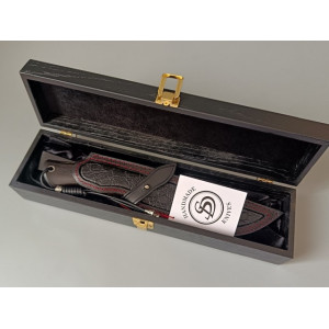 СЯЙВО ніж ручної роботи майстра Сергія Дрозда, сталь - ламінат Ді69 в обкладках 95Х18, 66 HRC. Photo 3